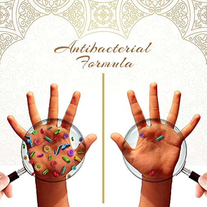 Atlantic غسول يد سائل مضاد للبكتيريا مع عود جل غسول اليد، 500 مل، غسول يد سائل (عبوة من 3) - Image 4